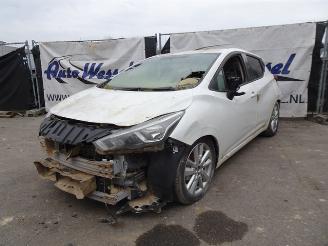 uszkodzony samochody ciężarowe Nissan Micra 1.0 2019/7