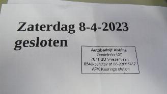 danneggiata camper Audi RS7 Sportback Zaterdag 8-04-2023 Gesloten 2023/2