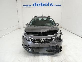 damaged commercial vehicles Peugeot 2008 1.6 D ACTIVE 2016/8
