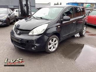 dommages motocyclettes  Nissan Note Note (E11), MPV, 2006 / 2013 1.5 dCi 90 2011